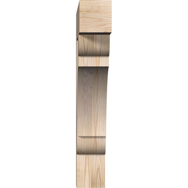 Olympic Block Smooth Bracket, Douglas Fir, 5 1/2W X 30D X 34H